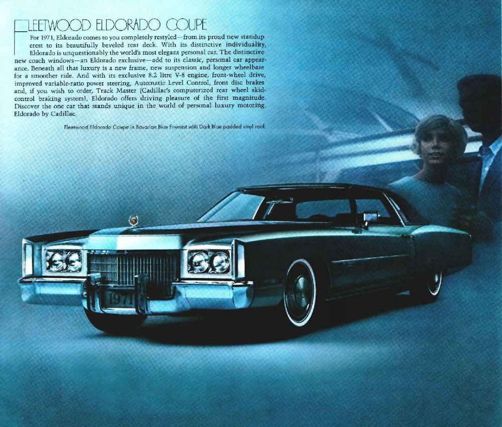 1971 Cadillac Brochure Page 3